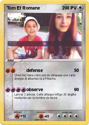 Pokemon Tom Et Romane