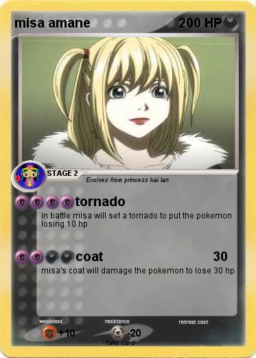 Pokemon misa amane