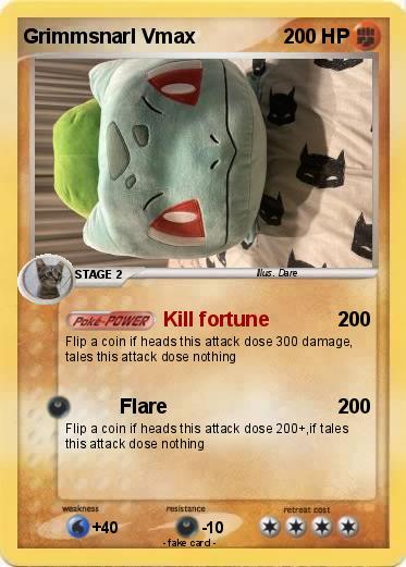 Pokemon Grimmsnarl Vmax