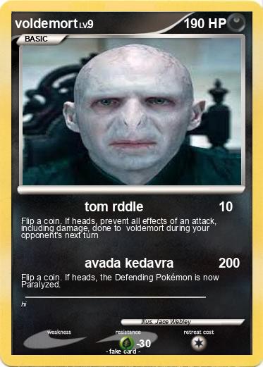 Pokemon voldemort