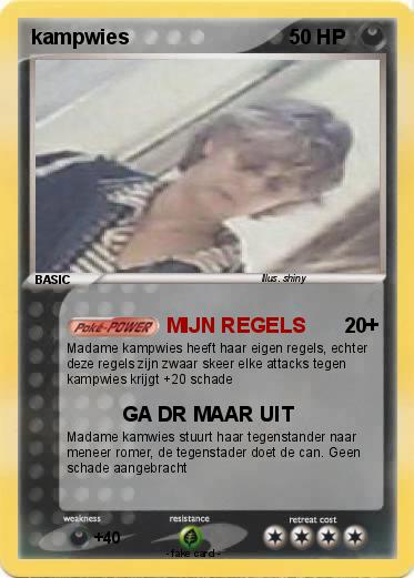 Pokemon kampwies