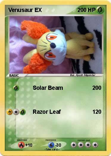 Pokemon Venusaur EX