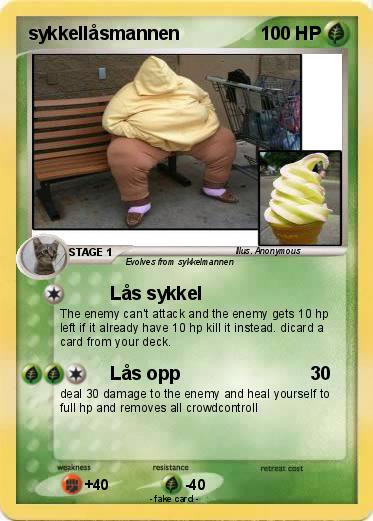 Pokemon sykkellåsmannen
