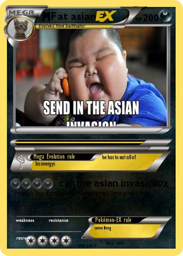 Pokemon Fat asian