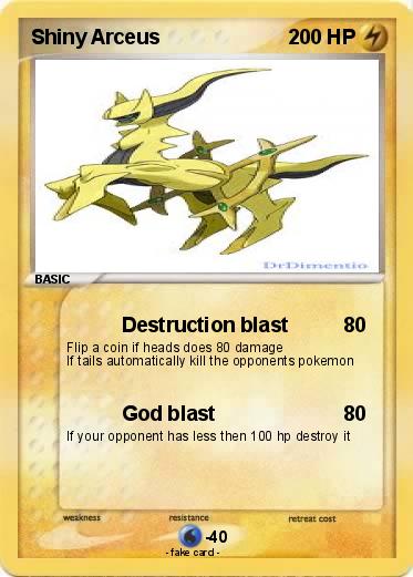Pokemon Shiny Arceus