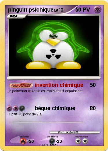 Pokemon pinguin psichique