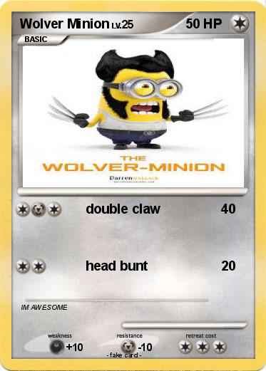 Pokemon Wolver Minion
