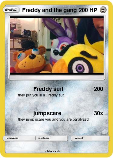 Pokemon Freddy and the gang
