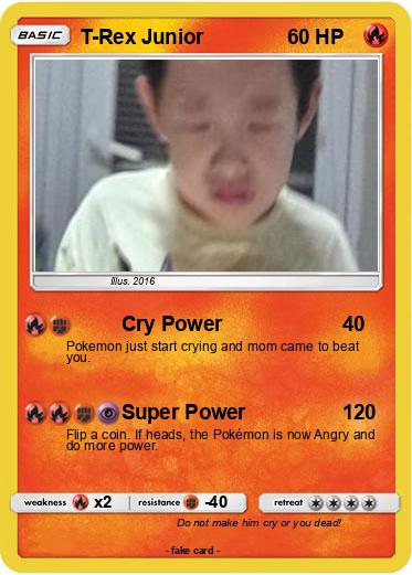 Pokemon T-Rex Junior