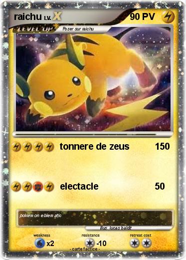 Pokemon raichu