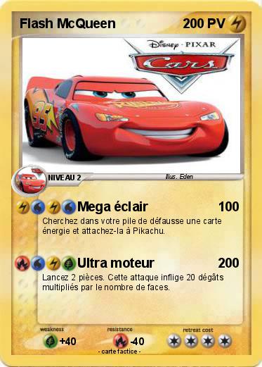 Pokemon Flash McQueen