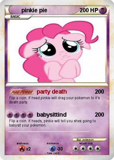 Pokemon pinkie pie