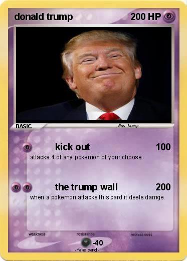 Pokemon donald trump