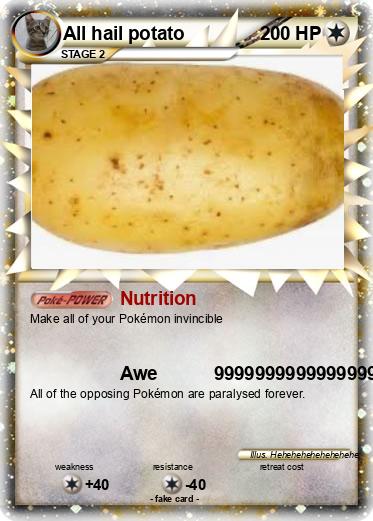 Pokemon All hail potato