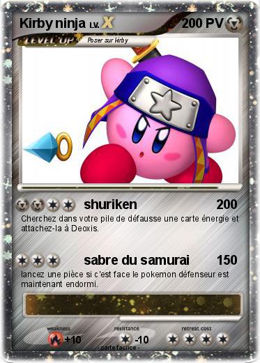 Pokemon Kirby ninja
