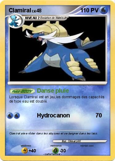 Pokemon Clamiral