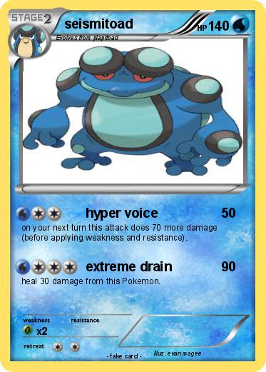 Pokemon seismitoad