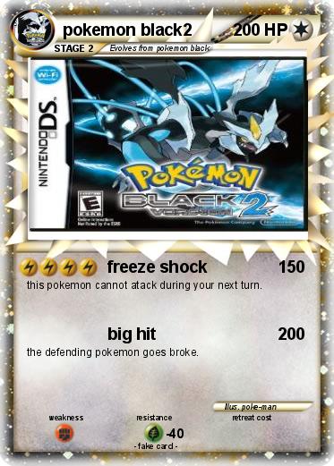 Pokemon pokemon black2