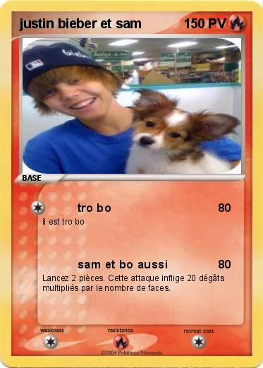 Pokemon justin bieber et sam