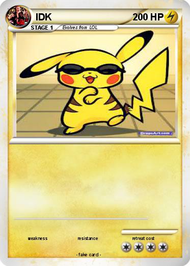 Pokemon IDK