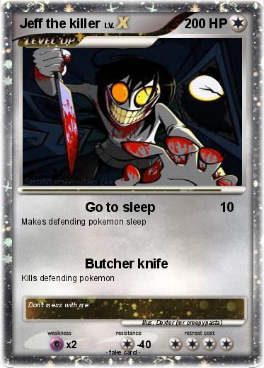Pokemon Jeff the killer