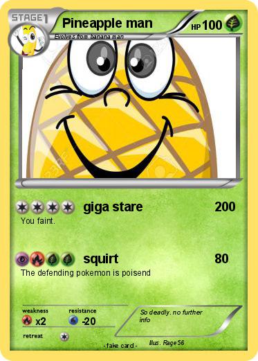 Pokemon Pineapple man