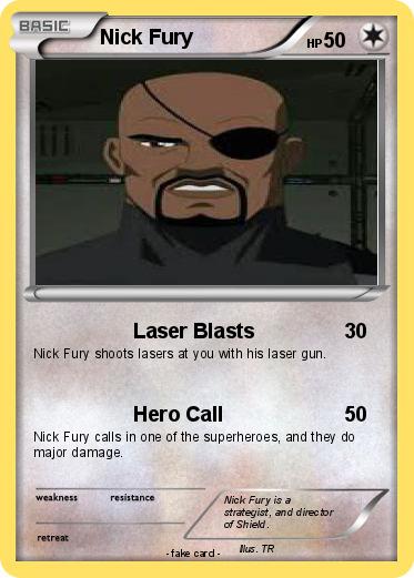 Pokemon Nick Fury