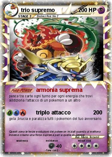 Pokemon trio supremo
