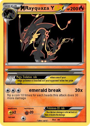 Pokemon Rayquaza Y
