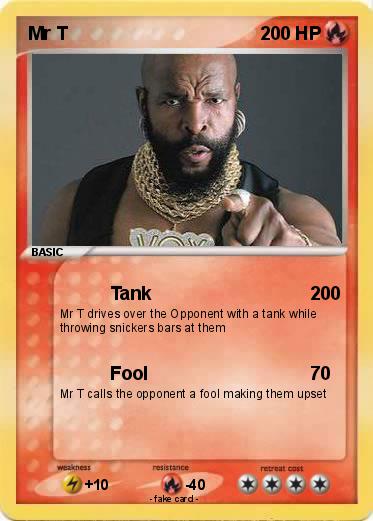 Pokemon Mr T