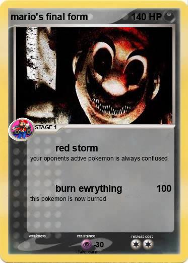 Pokemon mario's final form