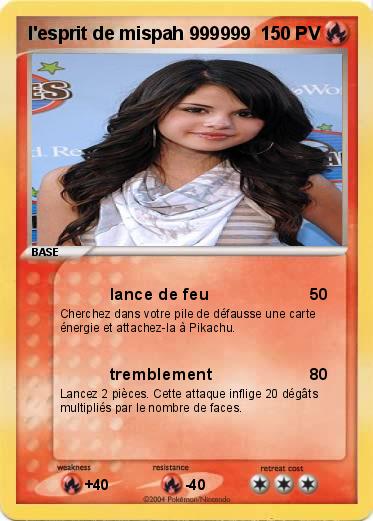 Pokemon l'esprit de mispah 999999