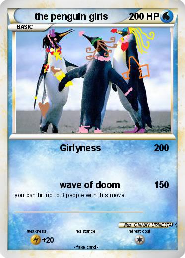 Pokemon the penguin girls