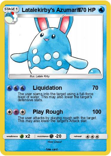 Pokemon Latalekirby's Azumarill