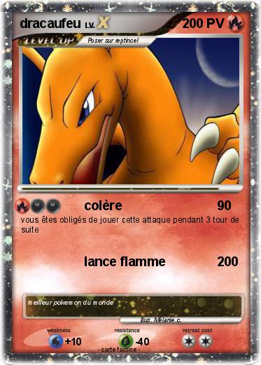 Pokemon dracaufeu