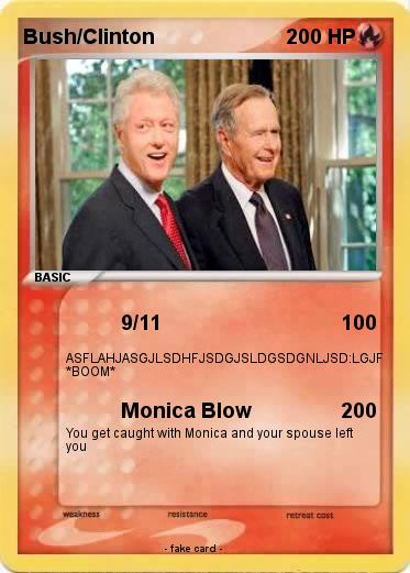 Pokemon Bush/Clinton