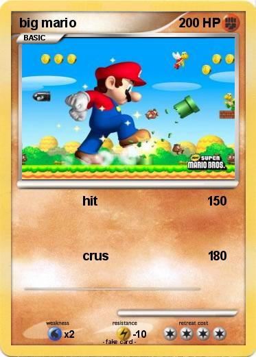 Pokemon big mario