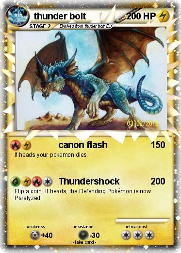 Pokemon thunder bolt