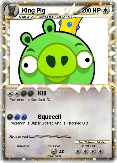 Pokemon King Pig