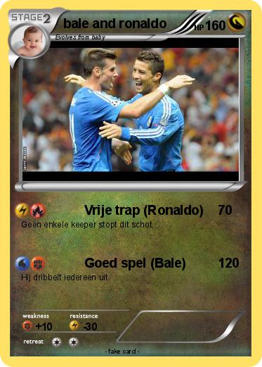 Pokemon bale and ronaldo