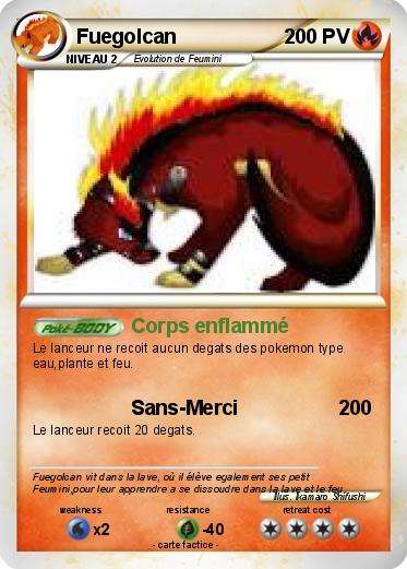 Pokemon Fuegolcan