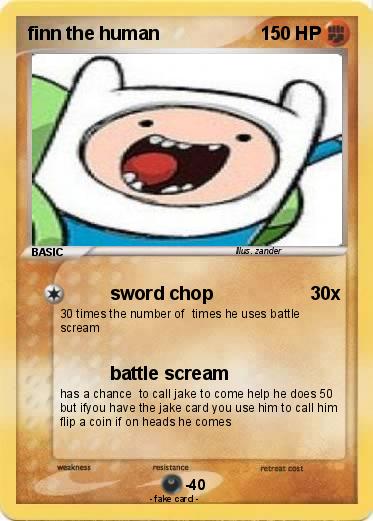 Pokemon finn the human