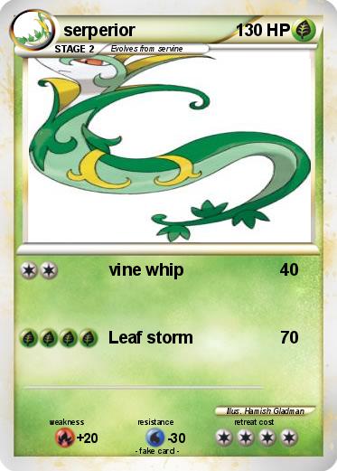 Pokemon serperior