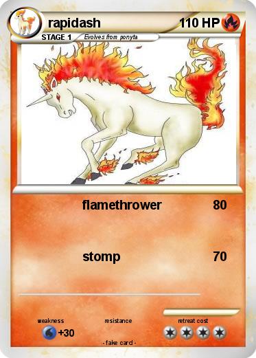 Pokemon rapidash