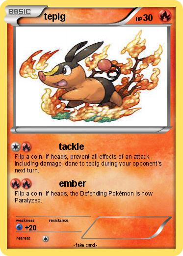 Pokemon tepig