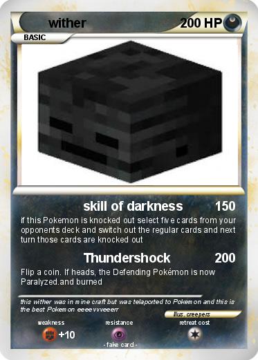 Pokemon wither