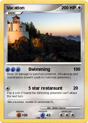 Pokemon Vacation