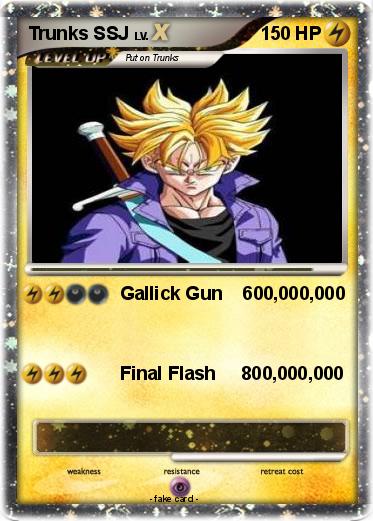 Pokemon Trunks SSJ
