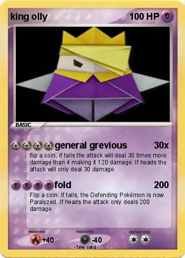 Pokemon king olly