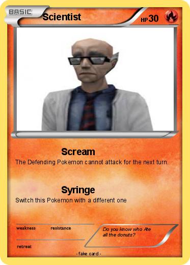 Pokemon Scientist